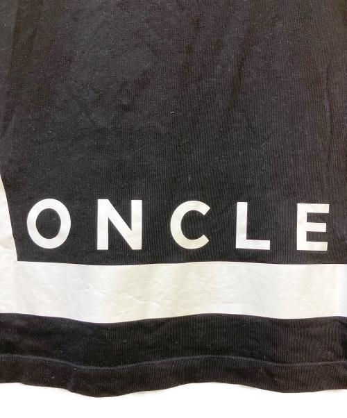 MONCLER（モンクレール）MONCLER (モンクレール) 半袖カットソー SS TSHIRT ブラック サイズ:Lの古着・服飾アイテム