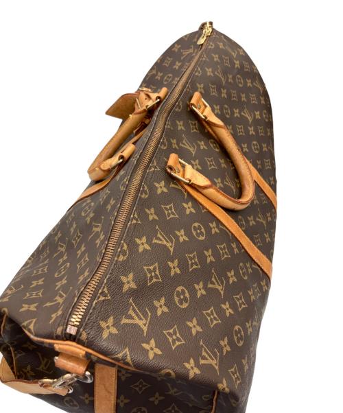 LOUIS VUITTON（ルイ ヴィトン）LOUIS VUITTON (ルイ ヴィトン) キーポル・バンドリエール55 ブラウンの古着・服飾アイテム