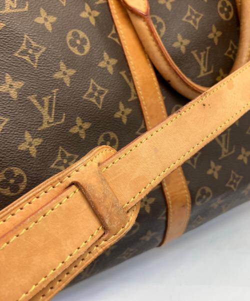 LOUIS VUITTON（ルイ ヴィトン）LOUIS VUITTON (ルイ ヴィトン) キーポル・バンドリエール55 ブラウンの古着・服飾アイテム