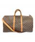 LOUIS VUITTON（ルイ ヴィトン）の古着「キーポル・バンドリエール55」｜ブラウン