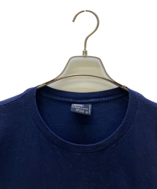 POLO RALPH LAUREN（ポロ・ラルフローレン）POLO RALPH LAUREN (ポロ・ラルフローレン) 半袖カットソー ネイビー サイズ:XLの古着・服飾アイテム