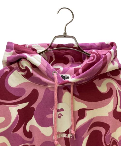 A BATHING APE（アベイシングエイプ）A BATHING APE (アベイシングエイプ) 長袖ワンピース ピンク サイズ:Sの古着・服飾アイテム