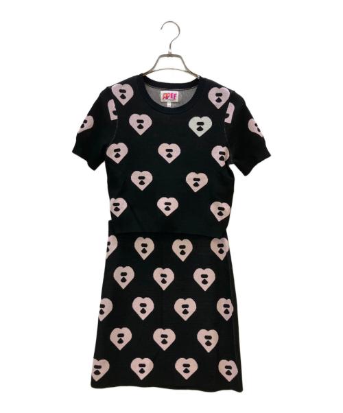Aape BY A BATHING APE（エーエイプ バイ アベイシングエイプ）AAPE BY A BATHING APE (エーエイプ バイ アベイシングエイプ) セットアップ ブラック サイズ:Sの古着・服飾アイテム