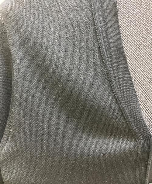 myne（マイン）myne (マイン) 厚手カーディガン ブラック サイズ:Mの古着・服飾アイテム