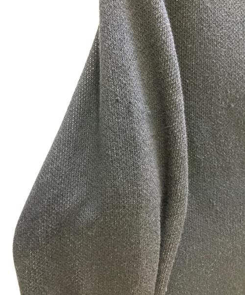 myne（マイン）myne (マイン) 厚手カーディガン ブラック サイズ:Mの古着・服飾アイテム