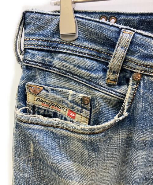 DIESEL（ディーゼル）DIESEL (ディーゼル) adidas (アディダス) デニムパンツ インディゴ サイズ:30の古着・服飾アイテム