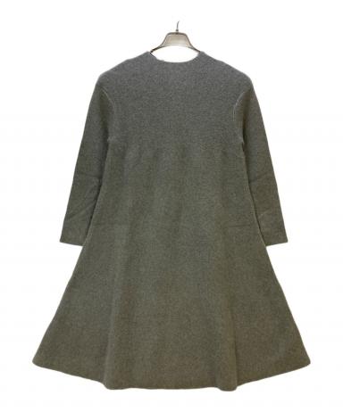 中古・古着通販】ADORE (アドーア) ニットワンピース グレー サイズ:38