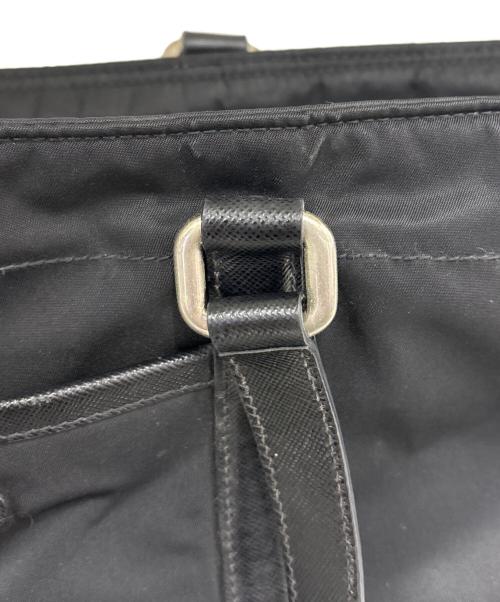 PRADA（プラダ）PRADA (プラダ) ナイロントートバッグ ブラックの古着・服飾アイテム