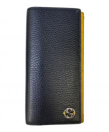 GUCCI（グッチ）の古着「長財布　インターロッキングG」｜ブラック