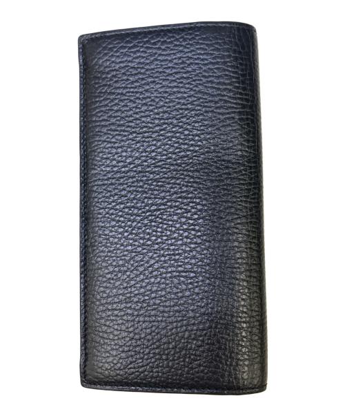 GUCCI（グッチ）GUCCI (グッチ) 長財布　インターロッキングG ブラックの古着・服飾アイテム