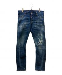DSQUARED2（ディースクエアード）の古着「デニムパンツ SEXY TWIST JEAN」｜インディゴ