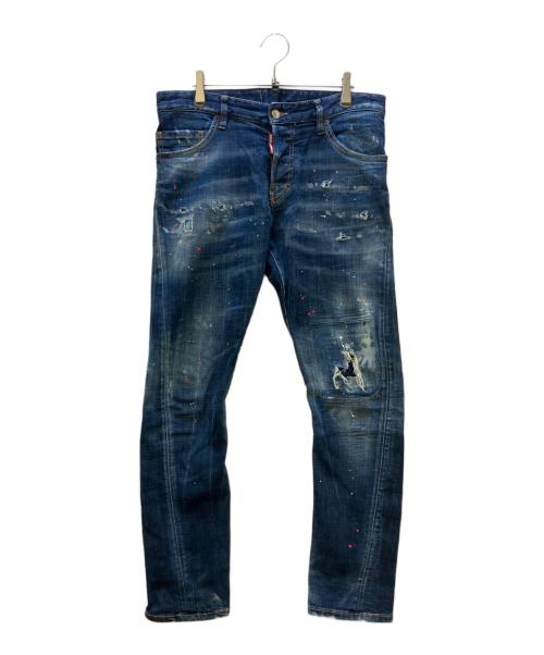 DSQUARED2（ディースクエアード）DSQUARED2 (ディースクエアード) デニムパンツ SEXY TWIST JEAN インディゴ サイズ:46の古着・服飾アイテム