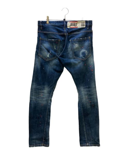 DSQUARED2（ディースクエアード）DSQUARED2 (ディースクエアード) デニムパンツ SEXY TWIST JEAN インディゴ サイズ:46の古着・服飾アイテム