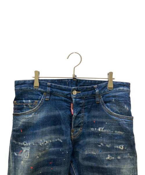 DSQUARED2（ディースクエアード）DSQUARED2 (ディースクエアード) デニムパンツ SEXY TWIST JEAN インディゴ サイズ:46の古着・服飾アイテム