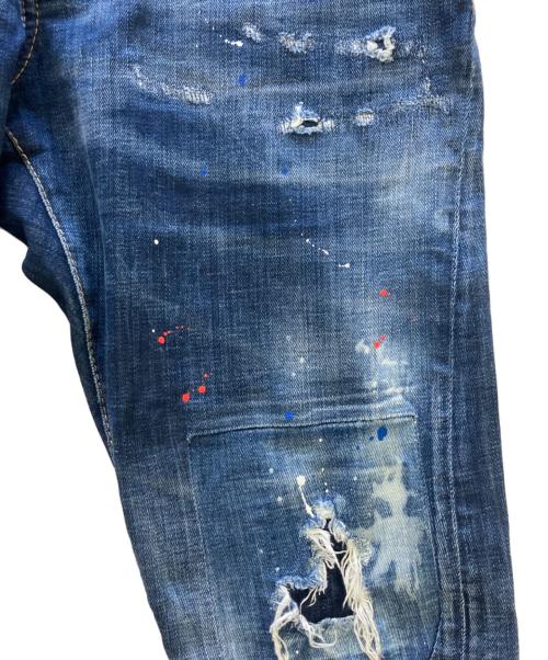 DSQUARED2（ディースクエアード）DSQUARED2 (ディースクエアード) デニムパンツ SEXY TWIST JEAN インディゴ サイズ:46の古着・服飾アイテム