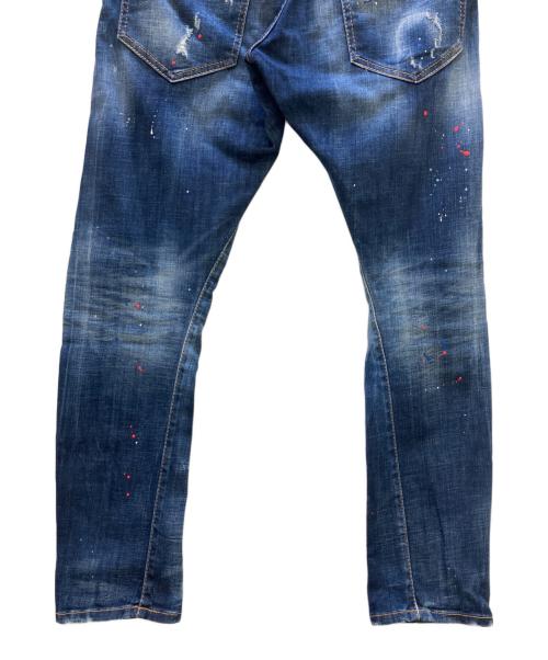DSQUARED2（ディースクエアード）DSQUARED2 (ディースクエアード) デニムパンツ SEXY TWIST JEAN インディゴ サイズ:46の古着・服飾アイテム