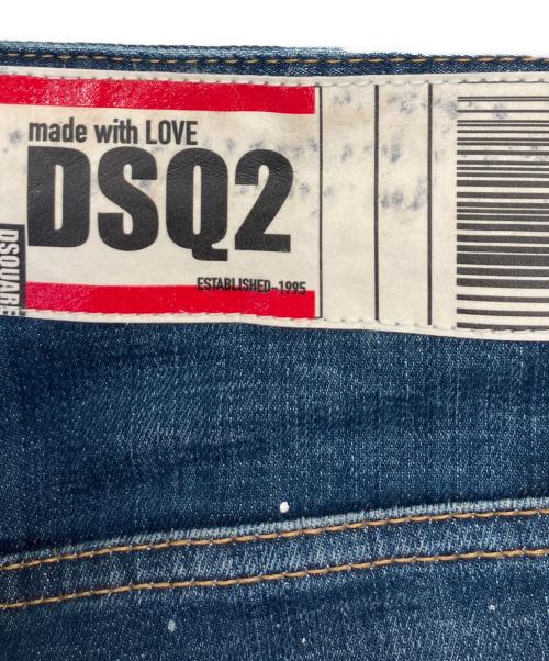 DSQUARED2（ディースクエアード）DSQUARED2 (ディースクエアード) デニムパンツ SEXY TWIST JEAN インディゴ サイズ:46の古着・服飾アイテム