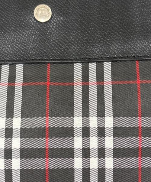 BURBERRY LONDON（バーバリーロンドン）BURBERRY LONDON (バーバリーロンドン) トートバッグ　ノバチェック ブラックの古着・服飾アイテム