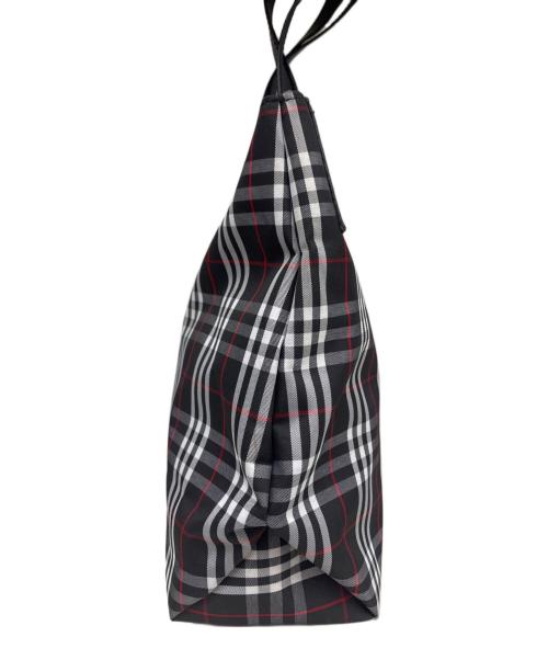 BURBERRY LONDON（バーバリーロンドン）BURBERRY LONDON (バーバリーロンドン) トートバッグ　ノバチェック ブラックの古着・服飾アイテム