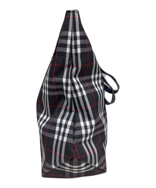 BURBERRY LONDON（バーバリーロンドン）BURBERRY LONDON (バーバリーロンドン) トートバッグ　ノバチェック ブラックの古着・服飾アイテム