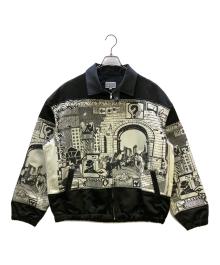 C.E（シーイー）の古着「MD SHELTER ZIP JACKET」｜ブラック×ホワイト