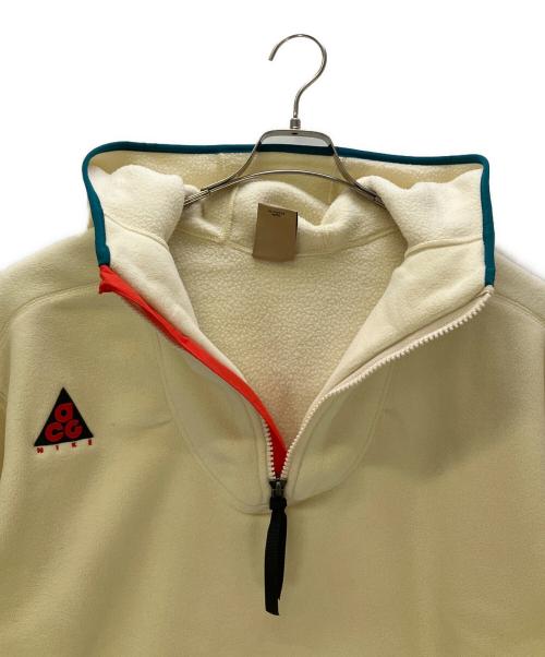 NIKE ACG（ナイキエーシージー）NIKE ACG (ナイキエーシージー) フリースジャケット ホワイト サイズ:Lの古着・服飾アイテム