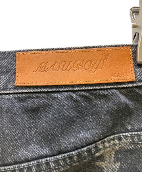masu（エムエーエスユー）masu (エムエーエスユー) ブーツカットジーンズ ブラック サイズ:46の古着・服飾アイテム