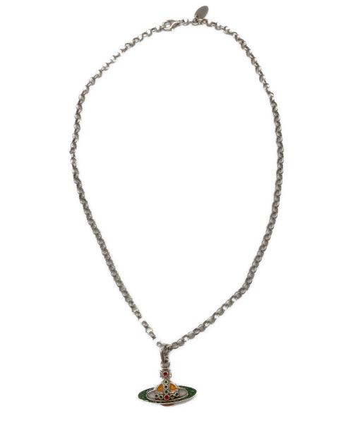 Vivienne Westwood（ヴィヴィアンウエストウッド）Vivienne Westwood (ヴィヴィアンウエストウッド) オーブネックレス マルチカラーの古着・服飾アイテム