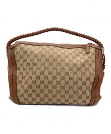 GUCCI（グッチ）の古着「ハンドバッグ GG ベラ」｜ブラウン