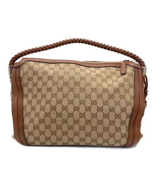 GUCCI（グッチ）GUCCI (グッチ) ハンドバッグ GG ベラ ブラウンの古着・服飾アイテム