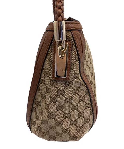 GUCCI（グッチ）GUCCI (グッチ) ハンドバッグ GG ベラ ブラウンの古着・服飾アイテム