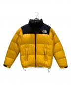 THE NORTH FACEザ ノース フェイス）の古着「ダウンジャケット」｜イエロー×ブラック