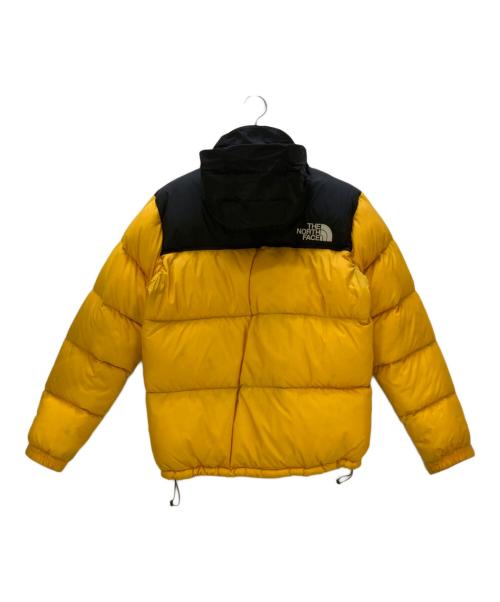 THE NORTH FACE（ザ ノース フェイス）THE NORTH FACE (ザ ノース フェイス) ダウンジャケット イエロー×ブラック サイズ:Lの古着・服飾アイテム