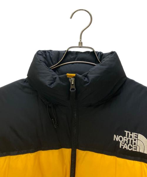 THE NORTH FACE（ザ ノース フェイス）THE NORTH FACE (ザ ノース フェイス) ダウンジャケット イエロー×ブラック サイズ:Lの古着・服飾アイテム