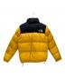 THE NORTH FACE (ザ ノース フェイス) ダウンジャケット イエロー×ブラック サイズ:L：11000円