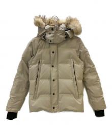CANADA GOOSE（カナダグース）の古着「ダウンジャケット WYNDHAM PARKA」｜ベージュ