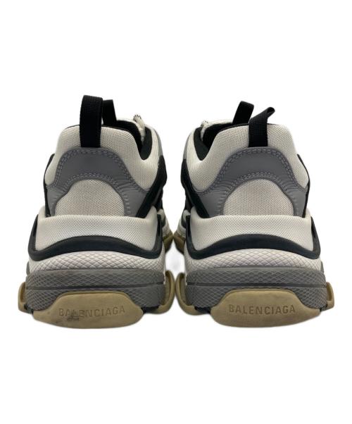 BALENCIAGA（バレンシアガ）BALENCIAGA (バレンシアガ) ローカットスニーカー ホワイト×ブラック サイズ:27.5の古着・服飾アイテム