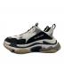 BALENCIAGA (バレンシアガ) ローカットスニーカー ホワイト×ブラック サイズ:27.5：40000円