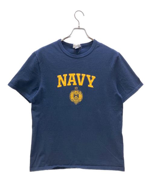 Champion（チャンピオン）Champion (チャンピオン) 半袖カットソー ネイビー サイズ:MEDIUMの古着・服飾アイテム