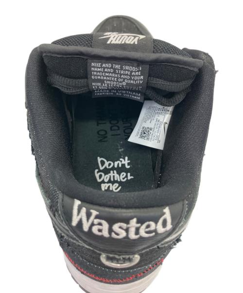 NIKE（ナイキ）NIKE (ナイキ) WASTED YOUTH (ウェイステッドユース) ローカットスニーカー ブラック サイズ:US8.5の古着・服飾アイテム