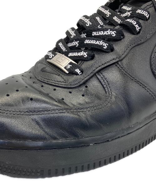 NIKE（ナイキ）NIKE (ナイキ) SUPREME (シュプリーム) ローカットスニーカー ブラック サイズ:8.5の古着・服飾アイテム