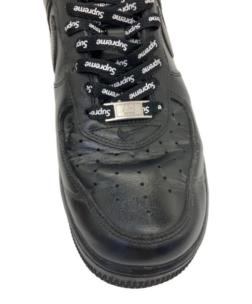 NIKE（ナイキ）NIKE (ナイキ) SUPREME (シュプリーム) ローカットスニーカー ブラック サイズ:8.5の古着・服飾アイテム
