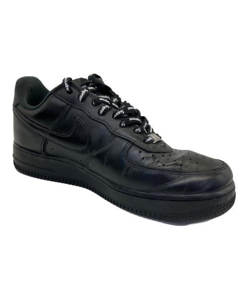 NIKE（ナイキ）NIKE (ナイキ) SUPREME (シュプリーム) ローカットスニーカー ブラック サイズ:8.5の古着・服飾アイテム