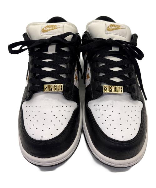 NIKE（ナイキ）NIKE (ナイキ) Supreme (シュプリーム) ローカットスニーカー ブラック サイズ:26cmの古着・服飾アイテム
