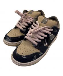 NIKE×Travis Scott（ナイキ×トラヴィススコット）の古着「ローカットスニーカー」｜ベージュ