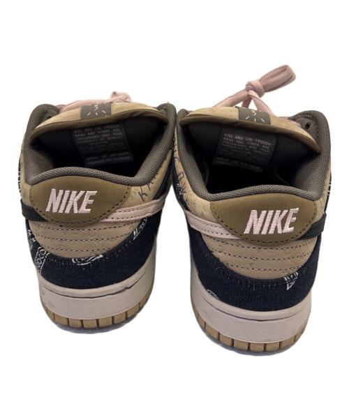 NIKE（ナイキ）NIKE (ナイキ) TRAVIS SCOTT (トラヴィススコット) ローカットスニーカー ベージュ サイズ:25cmの古着・服飾アイテム
