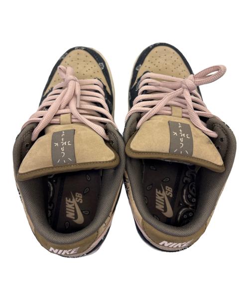 NIKE（ナイキ）NIKE (ナイキ) TRAVIS SCOTT (トラヴィススコット) ローカットスニーカー ベージュ サイズ:25cmの古着・服飾アイテム