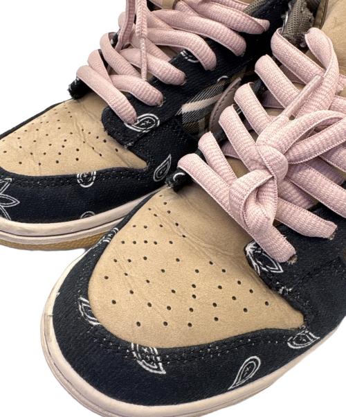 NIKE（ナイキ）NIKE (ナイキ) TRAVIS SCOTT (トラヴィススコット) ローカットスニーカー ベージュ サイズ:25cmの古着・服飾アイテム