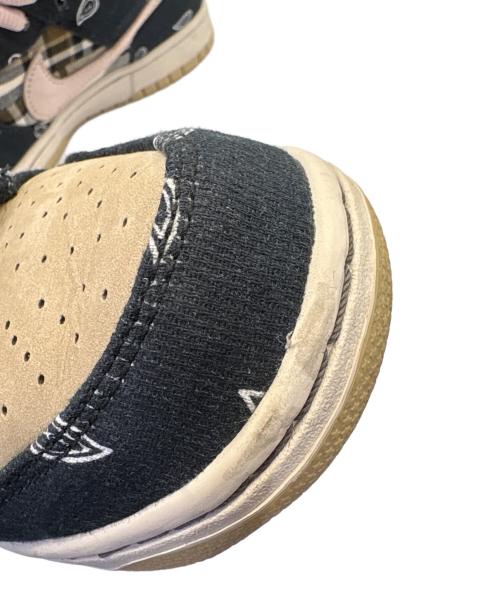 NIKE（ナイキ）NIKE (ナイキ) TRAVIS SCOTT (トラヴィススコット) ローカットスニーカー ベージュ サイズ:25cmの古着・服飾アイテム