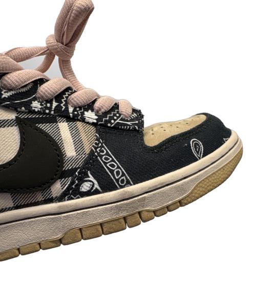 NIKE（ナイキ）NIKE (ナイキ) TRAVIS SCOTT (トラヴィススコット) ローカットスニーカー ベージュ サイズ:25cmの古着・服飾アイテム
